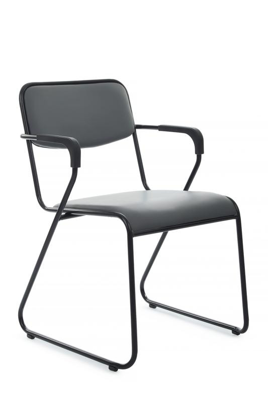 Кресло Никс Плюс RCH OMKL-03B Серый/Металл Черный