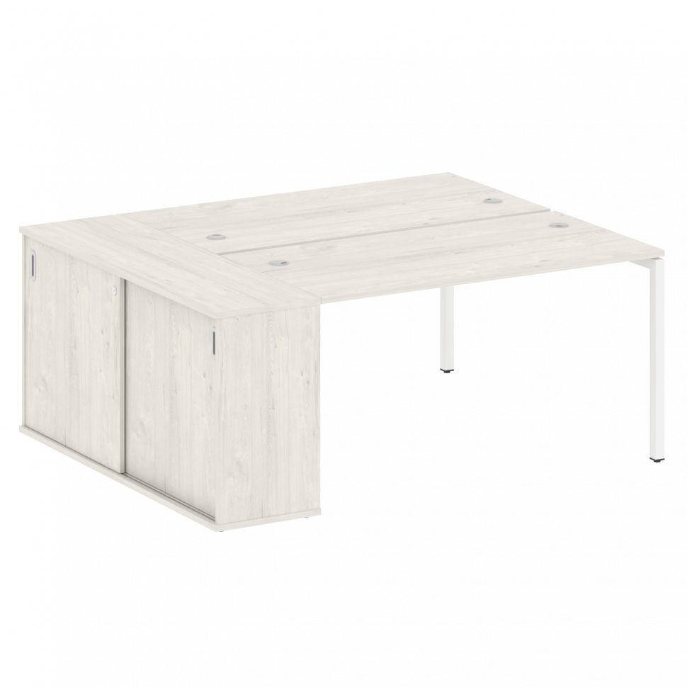 Metal System Quattro Рабочая станция с шкафом-купе на П-образном м/к 40БП.РС-СШК-1.3 Т Дуб Наварра/М Metal System Quattro Рабочая станция с шкафом-купе на П-образном м/к 40БП.РС-СШК-1.3 Т Дуб Наварра/М