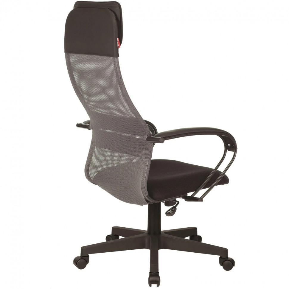 Кресло 0MX_VB_EChair-655 TTW_DG TTW сетка/ткань серый, пластик