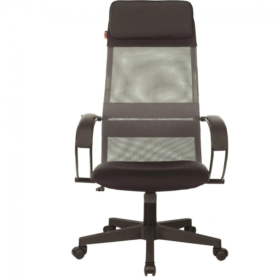 Кресло 0MX_VB_EChair-655 TTW_DG TTW сетка/ткань серый, пластик