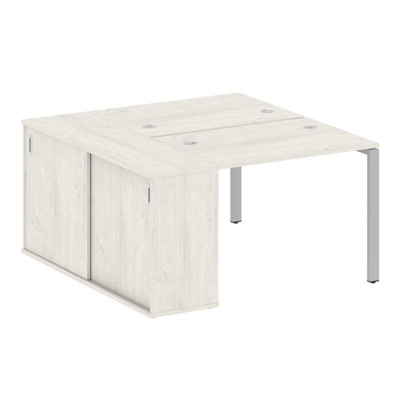 Metal System Рабочая станция с шкафом-купе на П-образном м/к БП.РС-СШК-1.1 Т Дуб Наварра/Металл Серы Metal System Рабочая станция с шкафом-купе на П-образном м/к БП.РС-СШК-1.1 Т Дуб Наварра/Металл Серы