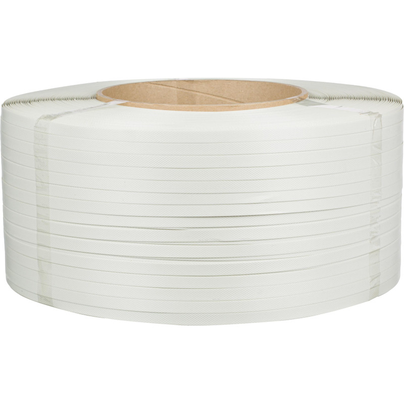 Стреппинг лента Полипропиленовая 12мм х 0,5 (3000 м.) Белая