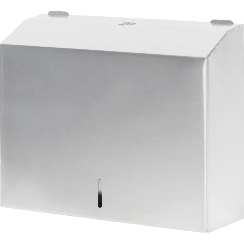 Диспенсер для полотенец лист V-слож металл_M-5823