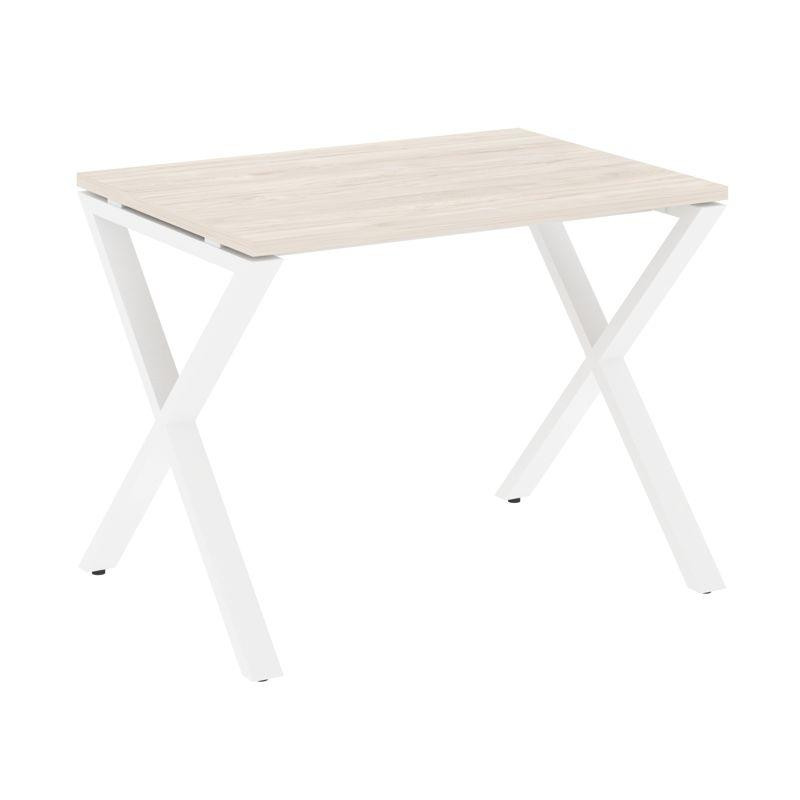 Loft Стол рабочий VR.L-SRX-1.7 Денвер Светлый/Металл Белый 980*720*750