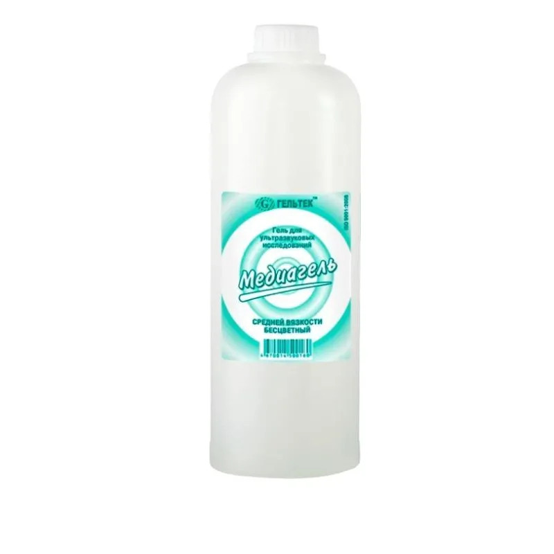 Гель для УЗИ МЕДИАГЕЛЬ 1кг/бут. средней вязкости (б/цв.) 20 шт/уп