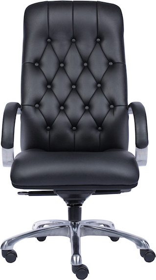 Кресло Everprof Monaco (Монако) Экокожа Черный