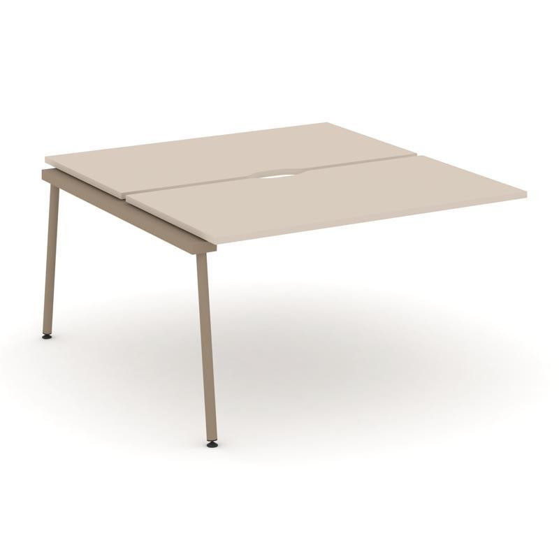 Estetica Двойной наборный элемент рабочей станциии ES.2.NRS-3-VK Капучино/Металл Латте 1380*1500*750 Estetica Двойной наборный элемент рабочей станциии ES.2.NRS-3-VK Капучино/Металл Латте 1380*1500*750