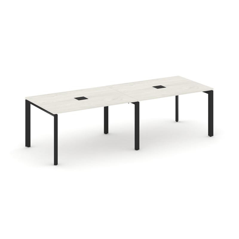 Style Project Стол переговорный SN-59P.SPRG-012 Дуб Наварра/Металл Черный 2360*980*750