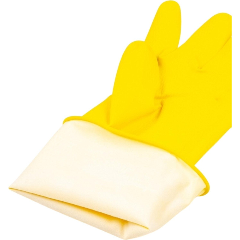Перчатки резиновые PACLAN Professional латекс желтый 4073284 р.XL