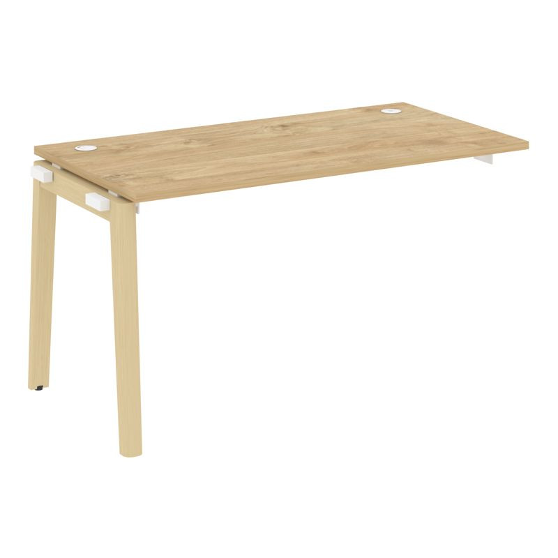 Onix Wood Наборный эл. раб. станции OW.1.NRS-3.7 Тиквуд Светлый/Дуб Светлый/Металл Белый 1380*720*75