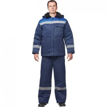 Брюки зим муж з32 син смес 96-100/170-176 (Арсенал-СП)