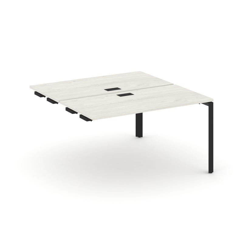 Style Project Стол-приставка к опор. элем. SN-59P.DPRS-013 Дуб Наварра/Металл Черный/Черный Заглушка