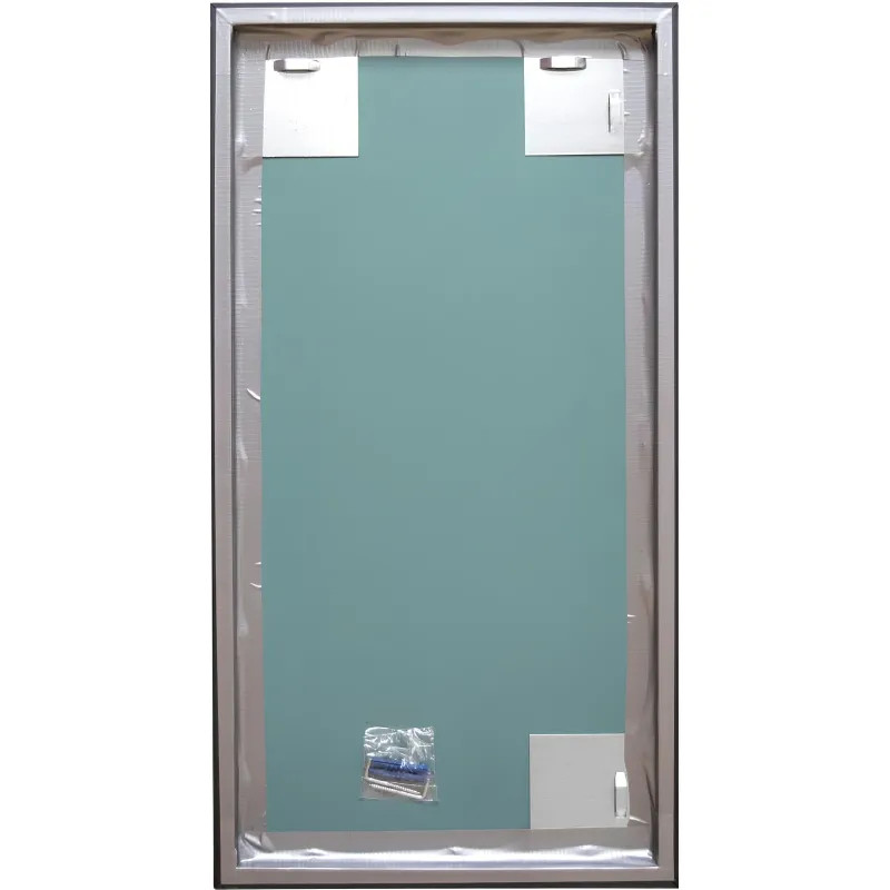 Зеркало МИР_в раме ПЛС 340х30х640 / 300х600 (365007702) черный