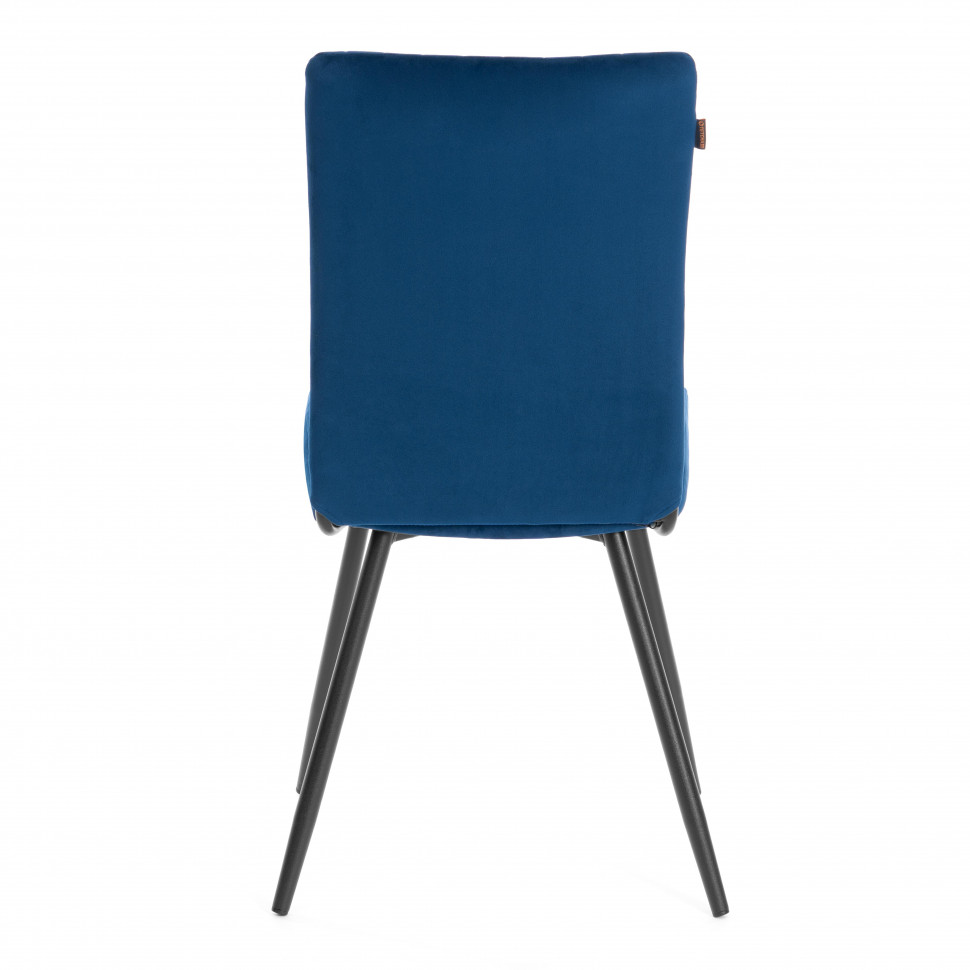 Стул обеденный Monte Carlo TREND, велюр, Blue (синий), 49х51х93 см