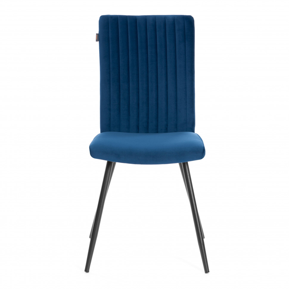 Стул обеденный Monte Carlo TREND, велюр, Blue (синий), 49х51х93 см