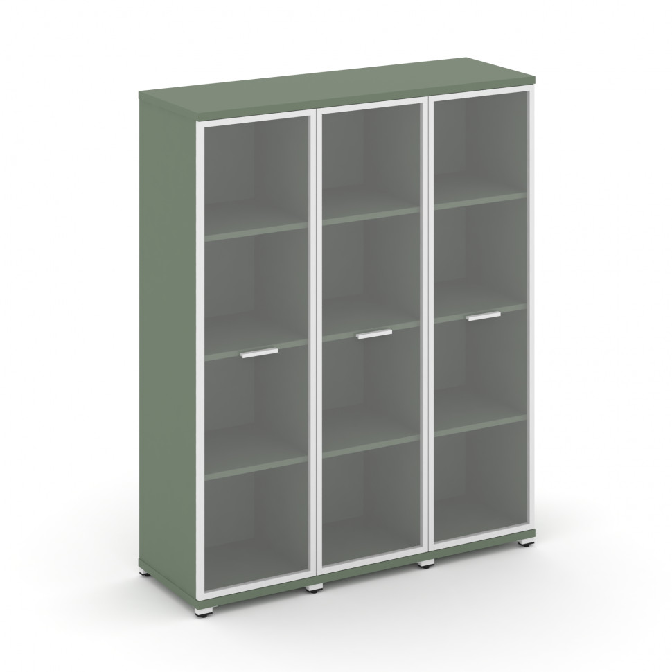 Concept Шкаф 3 узкие секции, 4 ниши CN.STU-436 RPW W Кобо/Металл Белый/Прозрачный 1252*420*1554 Concept Шкаф 3 узкие секции, 4 ниши CN.STU-436 RPW W Кобо/Металл Белый/Прозрачный 1252*420*1554