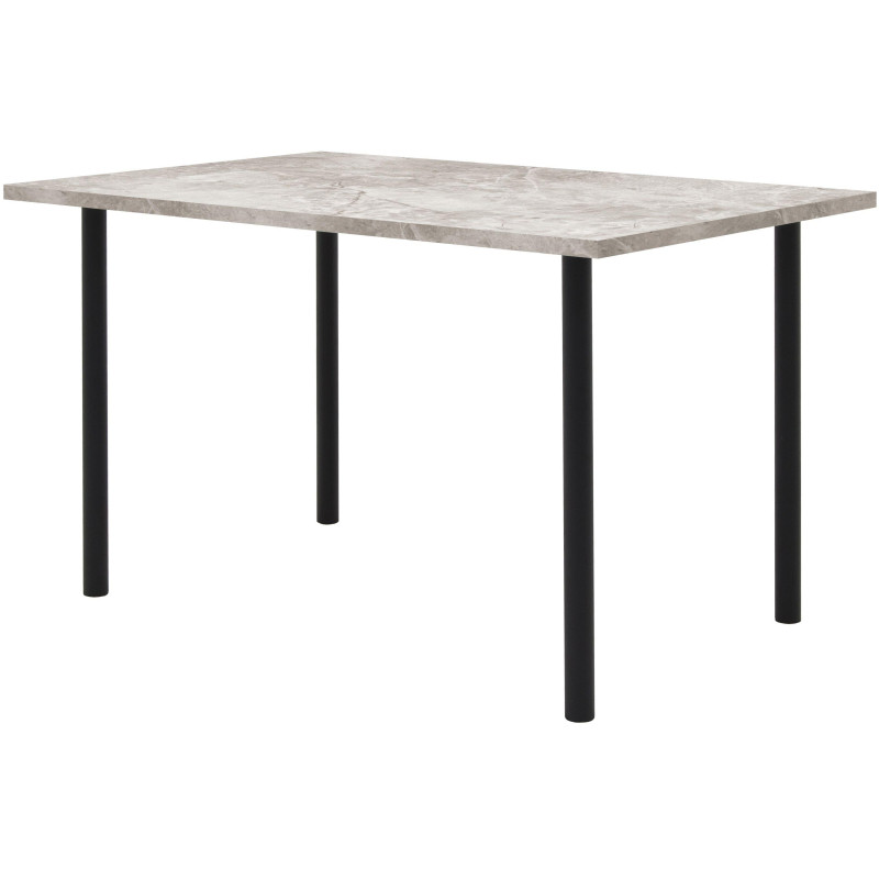 Стол обеденный UD_Статус СТ6 опора-черн. ОС1 1200х800, 2504 сланец светлый