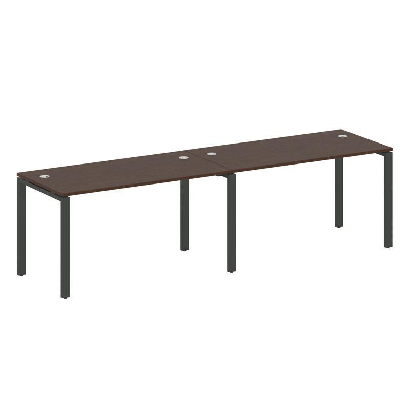 Metal System Рабочая станция на 2 места на П-образном м/к БП.СМ-2.3 Венге Цаво/Металл Антрацит 2800* Metal System Рабочая станция на 2 места на П-образном м/к БП.СМ-2.3 Венге Цаво/Металл Антрацит 2800*