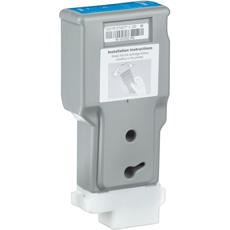 Картридж струйный Комус PFI-320C (2891C001) гол. для TM-200/205/300/305