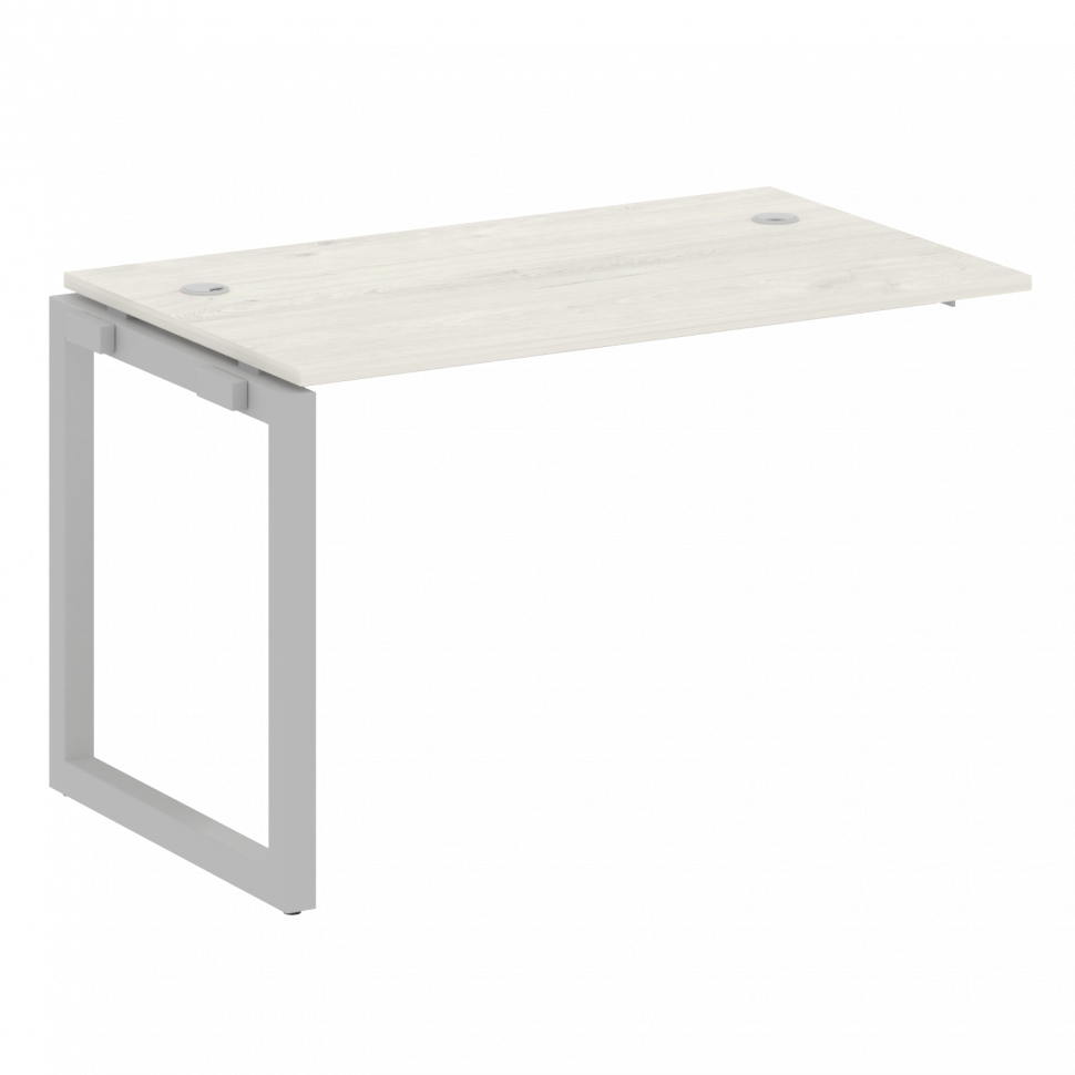 Metal System Quattro Проходной элемент рабочей станции на О-образном м/к 50БО.ПРС-СП-1.2 Дуб Наварра