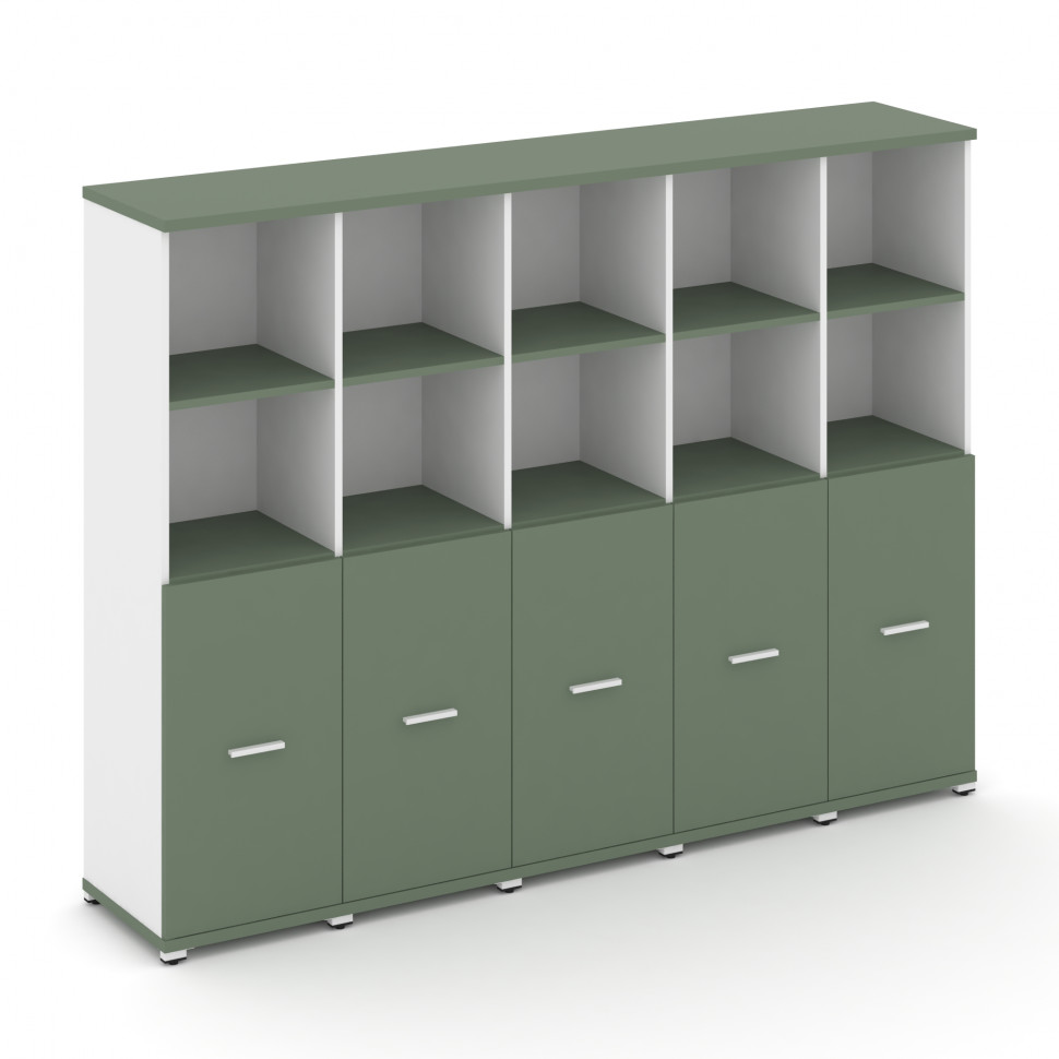 Concept Шкаф 5 узких секций, 4 ниши CN.STU-451 W Кобо/Белый Бриллиант/Металл Белый 2084*420*1554 Concept Шкаф 5 узких секций, 4 ниши CN.STU-451 W Кобо/Белый Бриллиант/Металл Белый 2084*420*1554