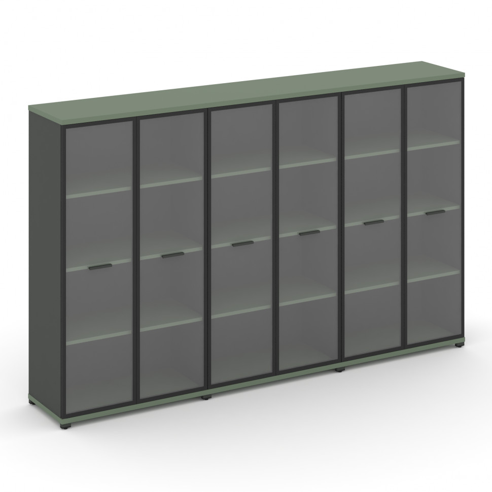 Concept Шкаф 3 широкие секции, 4 ниши CN.STS-436 RPB A Кобо/Антрацит/Металл Антрацит/Прозрачный 2500 Concept Шкаф 3 широкие секции, 4 ниши CN.STS-436 RPB A Кобо/Антрацит/Металл Антрацит/Прозрачный 2500