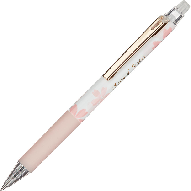 Ручка гелевая автоматическая стир.чер. M&amp;G Sakura,0,5мм,син, в асс,манж