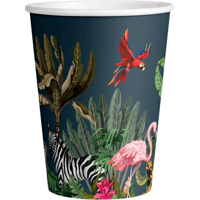 Стакан одноразовый бум односл. 350мл d-90мм Animals (MIX 2 дизайна) 50шт/уп