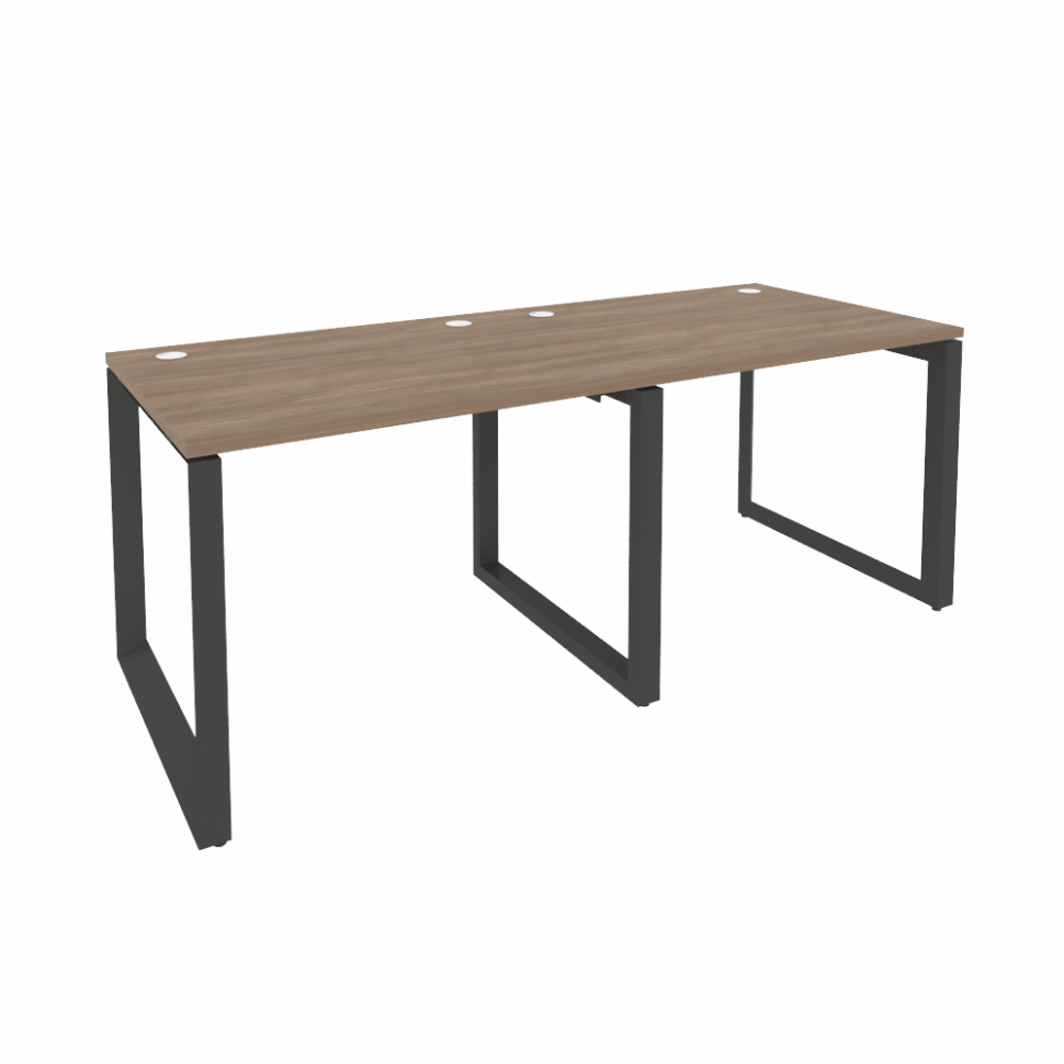 Onix Рабочая станция на О-образном м/к O.MO-RS-2.1.8 Дуб Аризона/Металл Антрацит 1960*800*750