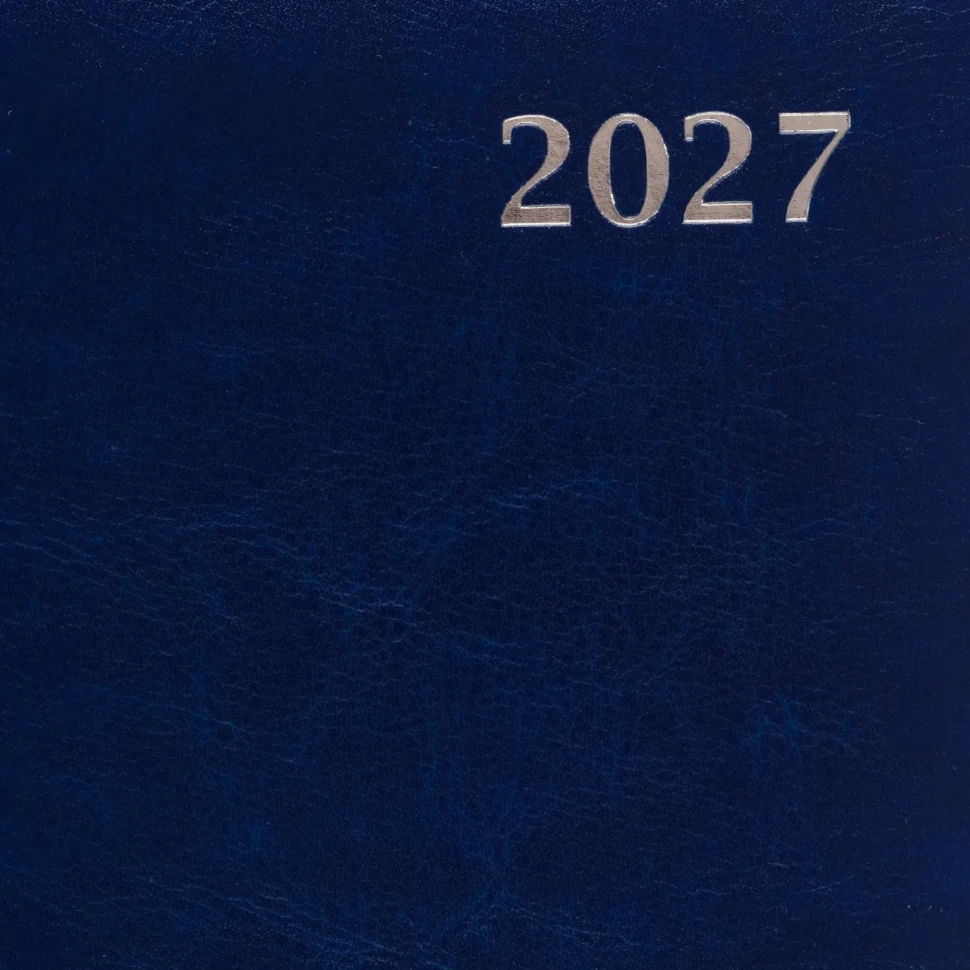 Ежедневник датированный 2027 Attache АГЕНДА А5 168л 138x213мм темно-синий