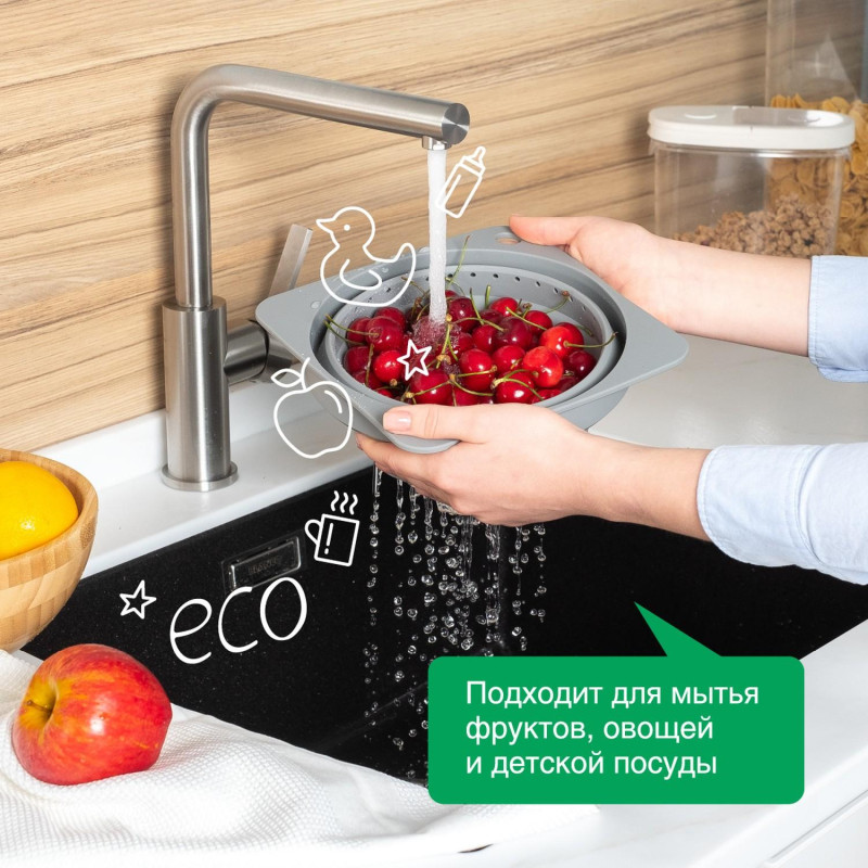 Средство для мытья посуды Synergetic Алоэ концентрированное 5л