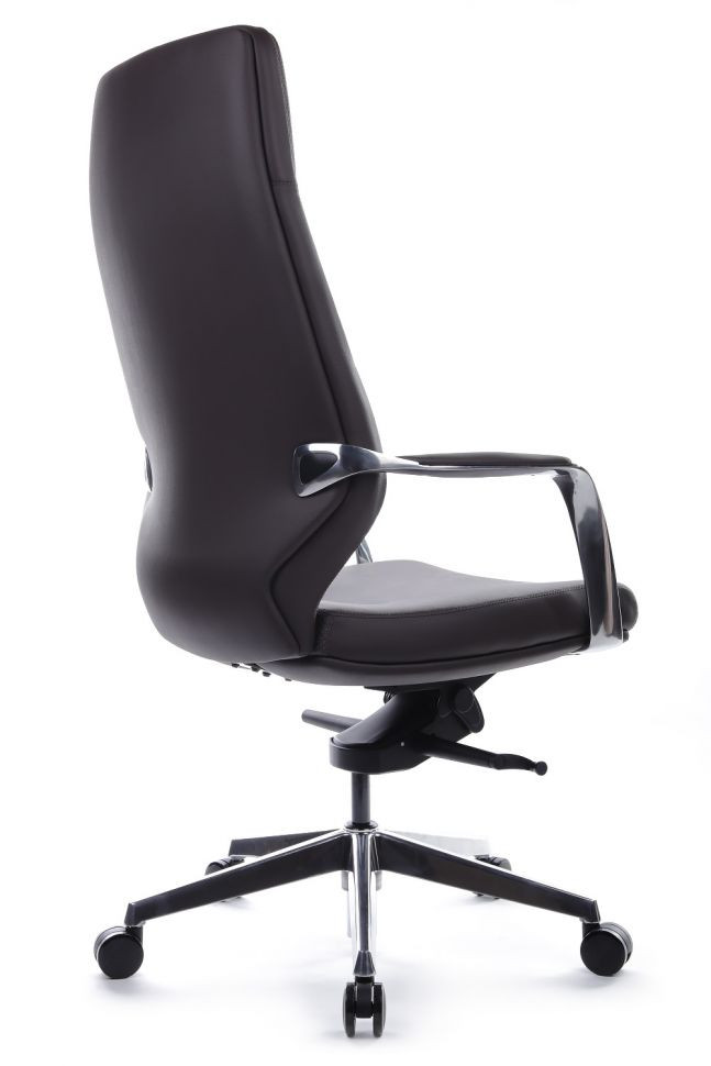 Кресло Alonzo А1711 Тёмно-коричневый (3072) натуральная кожа 68*68*120-126