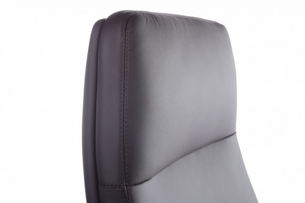 Кресло Alonzo А1711 Тёмно-коричневый (3072) натуральная кожа 68*68*120-126