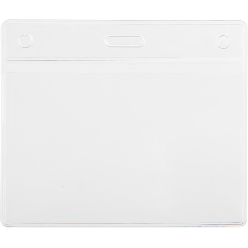 Бейдж Attache Economy 108x126 150мкм,шнурок 45см син, вкладыш 90x120 5шт/уп