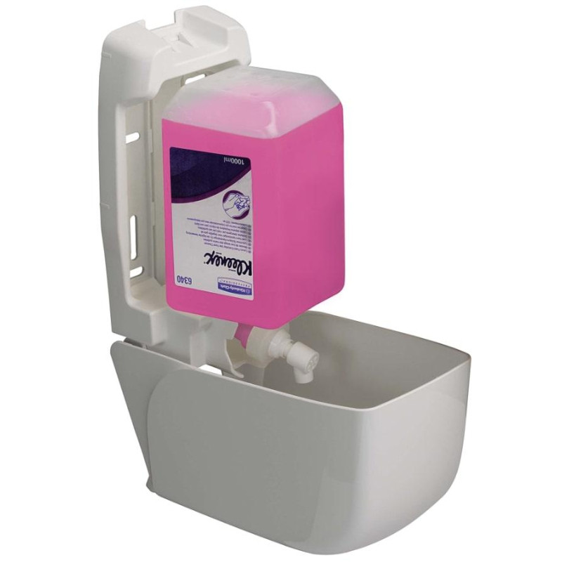 Дозатор для жидкого пенного мыла KK Aquarius белый  1 л 6948
