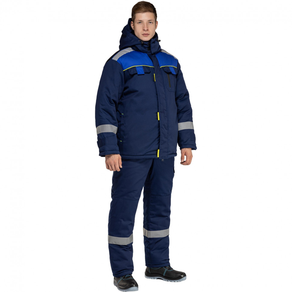 Костюм рабочий зимний муж. Бруклин СОП (КПК) 64-66 (128-132)/182-188