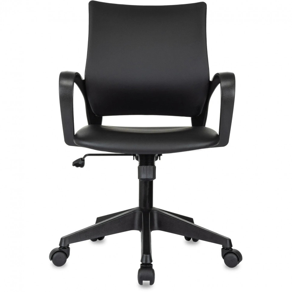 Кресло VB_ Бюрократ CH-695N черный эко.кожа крестов. пластик