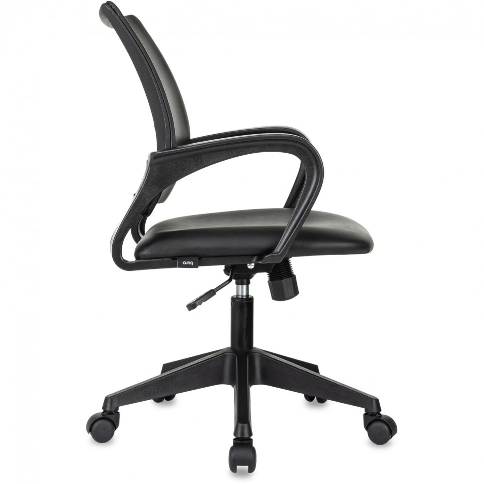 Кресло VB_ Бюрократ CH-695N черный эко.кожа крестов. пластик