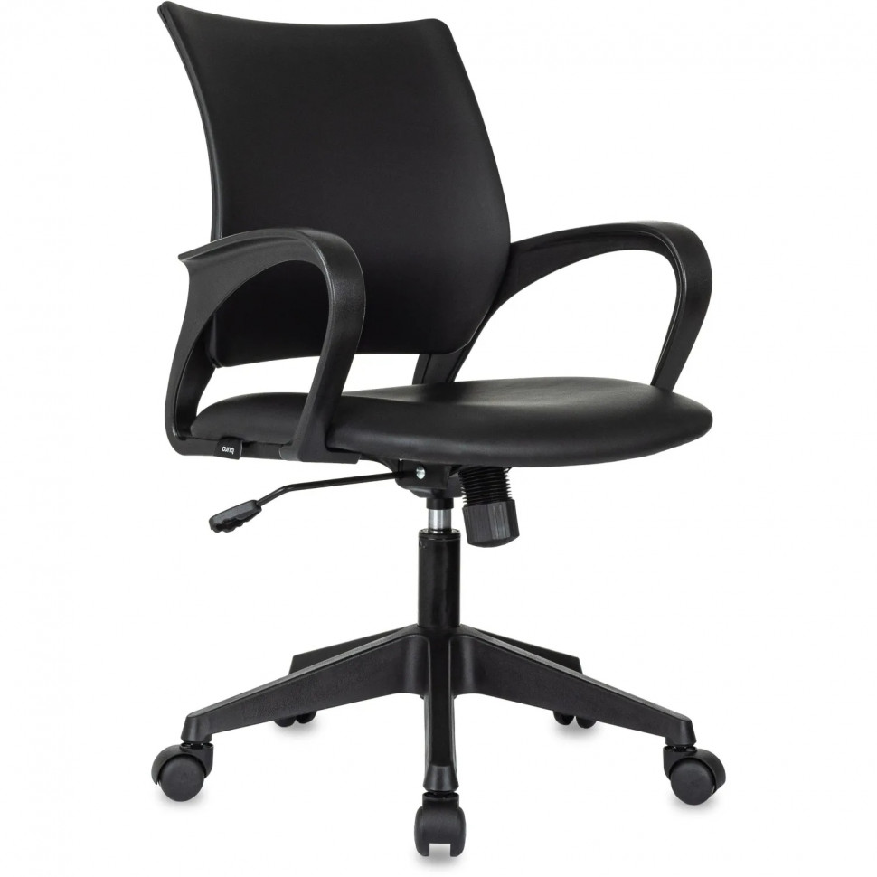 Кресло VB_ Бюрократ CH-695N черный эко.кожа крестов. пластик