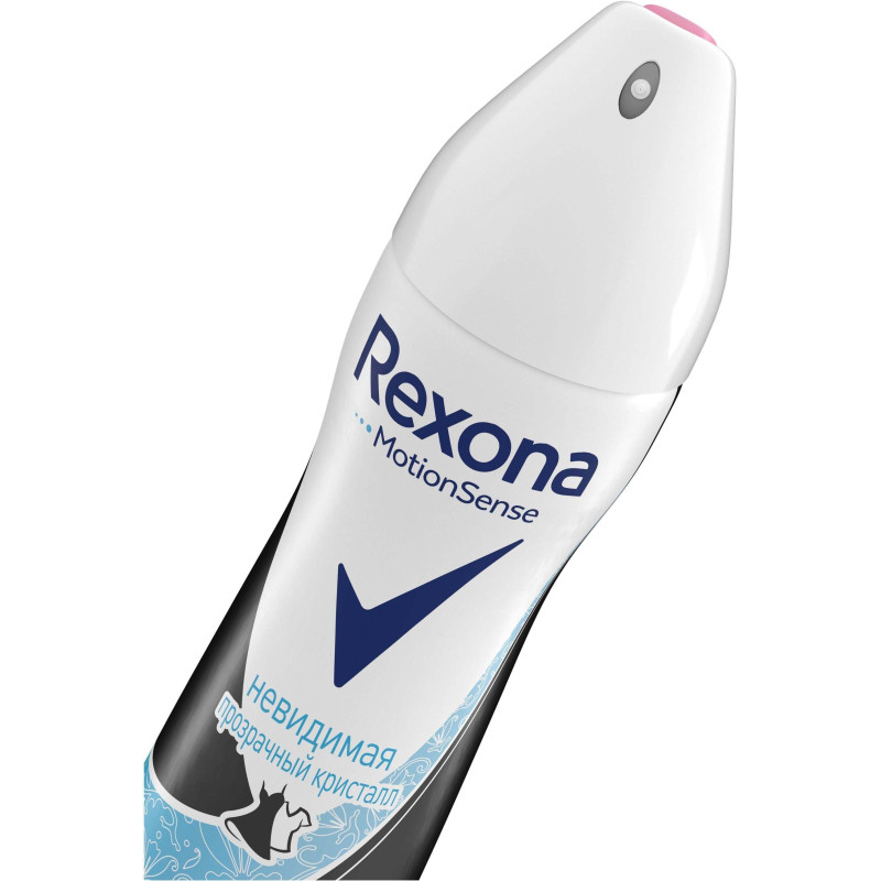 Дезодорант-антиперспирант Rexona аэрозоль Прозрачный кристалл 150 мл