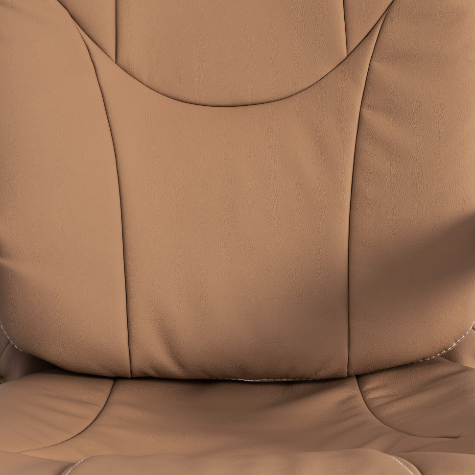 Кресло Софти Люкс/Softy Lux Экокожа LUX Classic 18-13, св.-коричневый