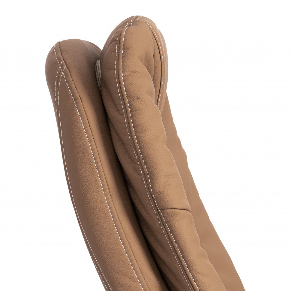 Кресло Софти Люкс/Softy Lux Экокожа LUX Classic 18-13, св.-коричневый