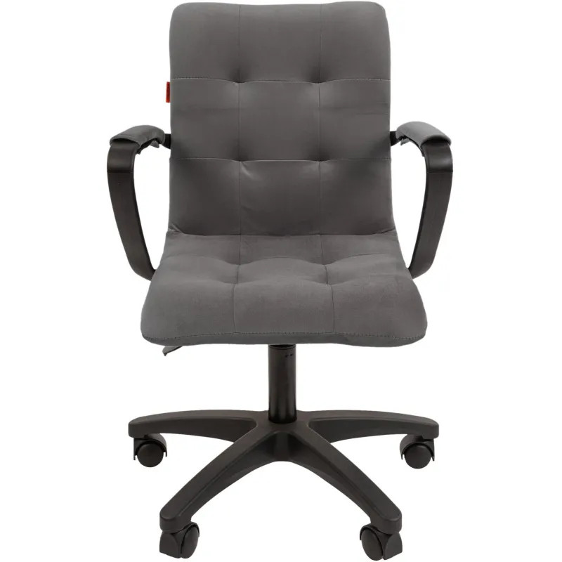 Кресло VT_Chairman 030 Россия ткань Т-55 серый, пластик