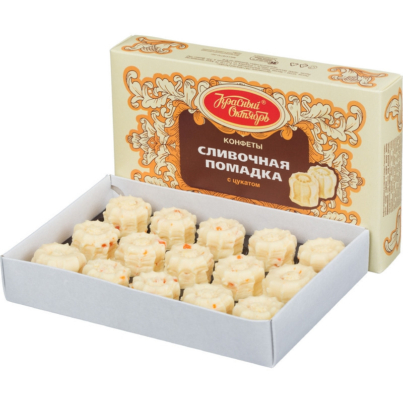 Конфеты Сливочная помадка с цукатом, 250г