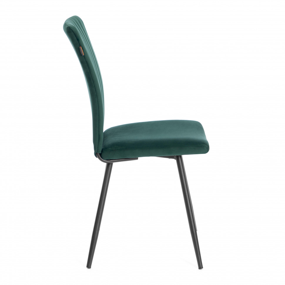 Стул обеденный Monte Carlo TREND, велюр, Deep Forest (изумруд), 49х51х93 см