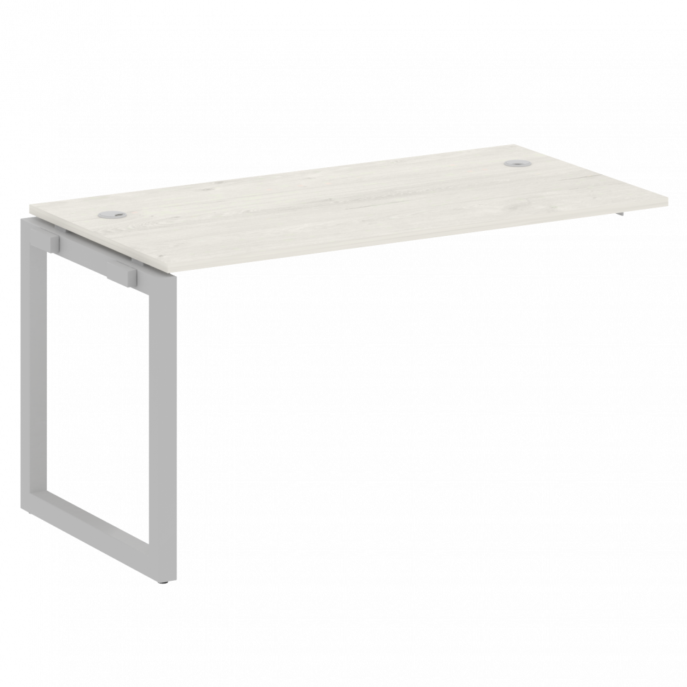 Metal System Quattro Проходной элемент рабочей станции на О-образном м/к 50БО.ПРС-СП-1.3 Дуб Наварра