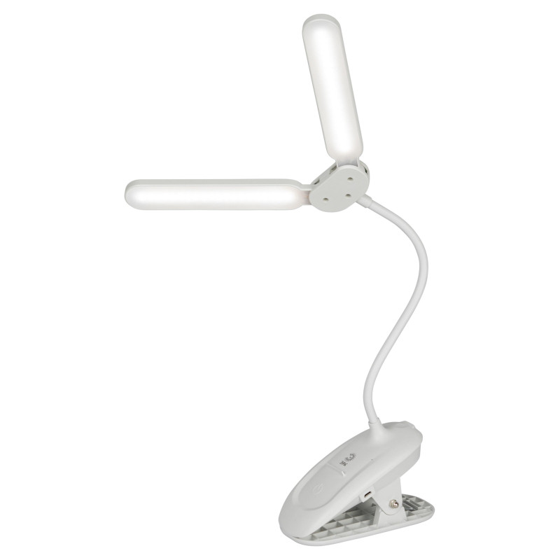 Светильник настольный ЭРА NLED-512-6W-W светодиодный аккумуляторный,белый