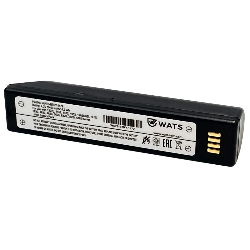 Аккумулятор для Honeywell (WATS) серий 1202g,1452,1472,1902GHD,1911i,5620 Аккумулятор для Honeywell (WATS) серий 1202g,1452,1472,1902GHD,1911i,5620