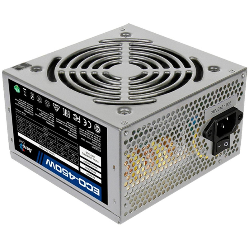 Блок питания Aerocool 450W Retail ECO-450W ATX v2.3 (ECO-450W)