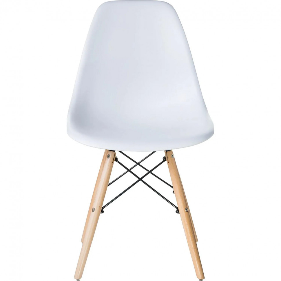 Стул 0MX_LO_обеденный DOBRIN DSW LMZL-PP638_LB-MTR_P-W-02 свет.бук/белый